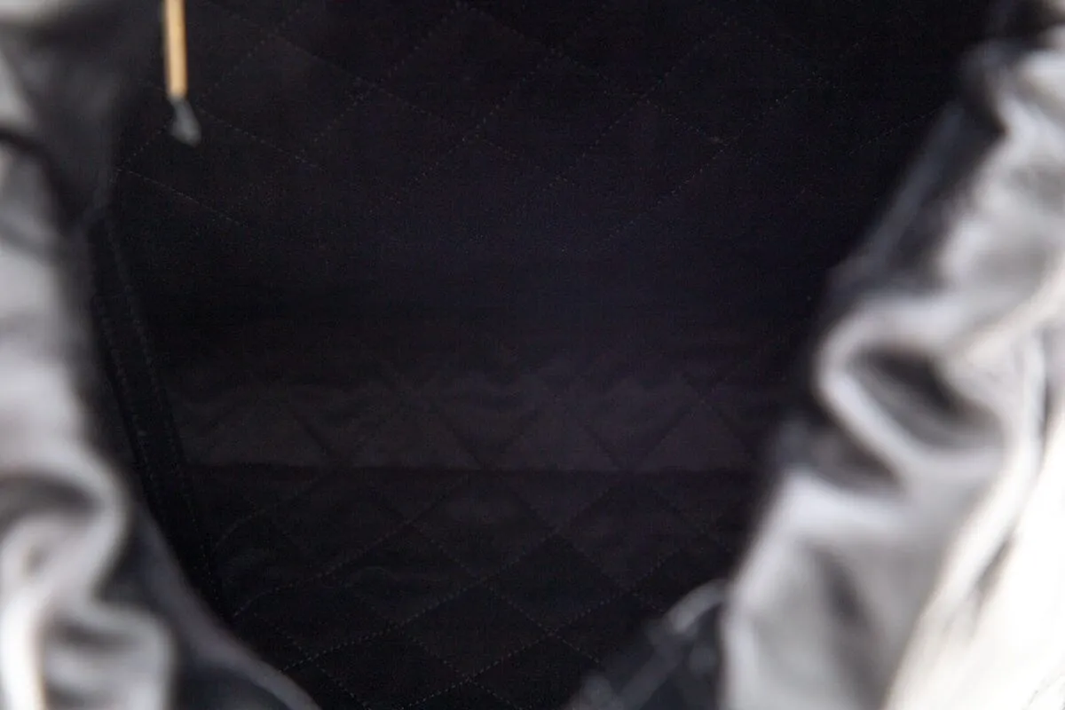 Chanel 22 2023 Black Calfskin Leather Backpack