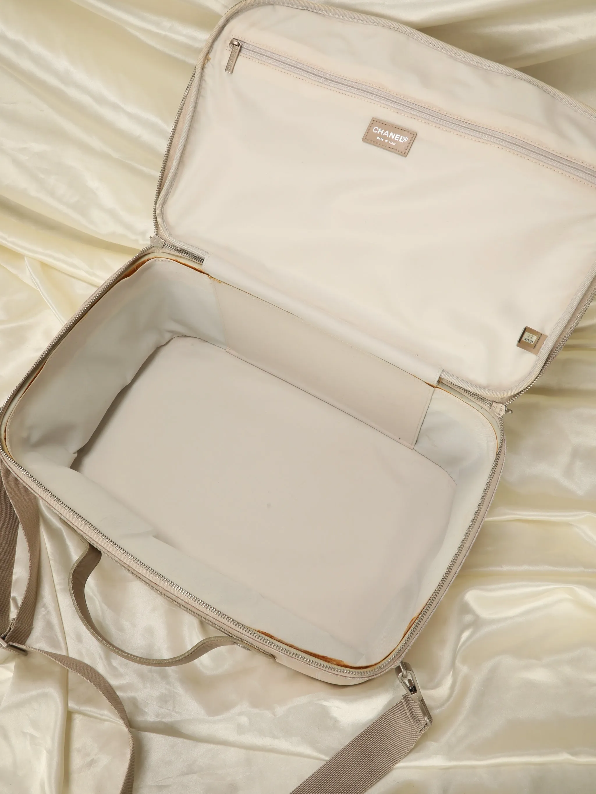 Chanel Nylon Weekender Suitcase