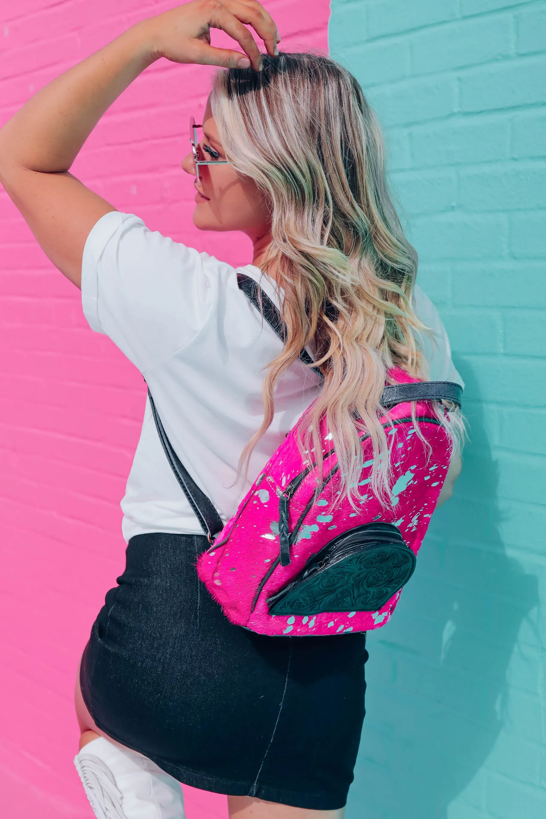 Cowgirl Couture Backpack - Pink