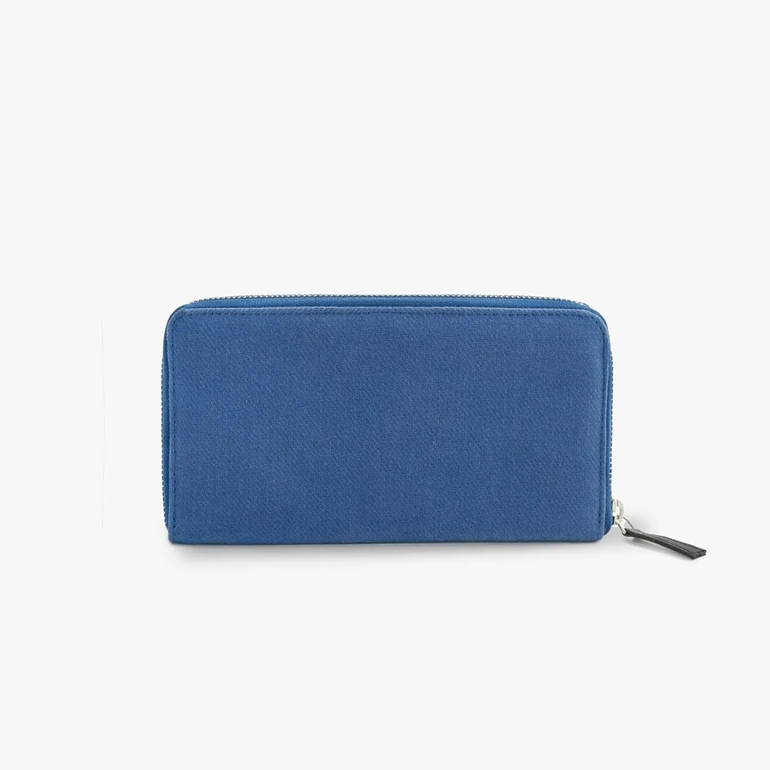 Ecoright Canvas Wallet for Women, Compact Wallet with Passport, Credit Card Holder, Coin Pouch, Women Wallet with Zipper, Blue Lagoon, One Size, Casual