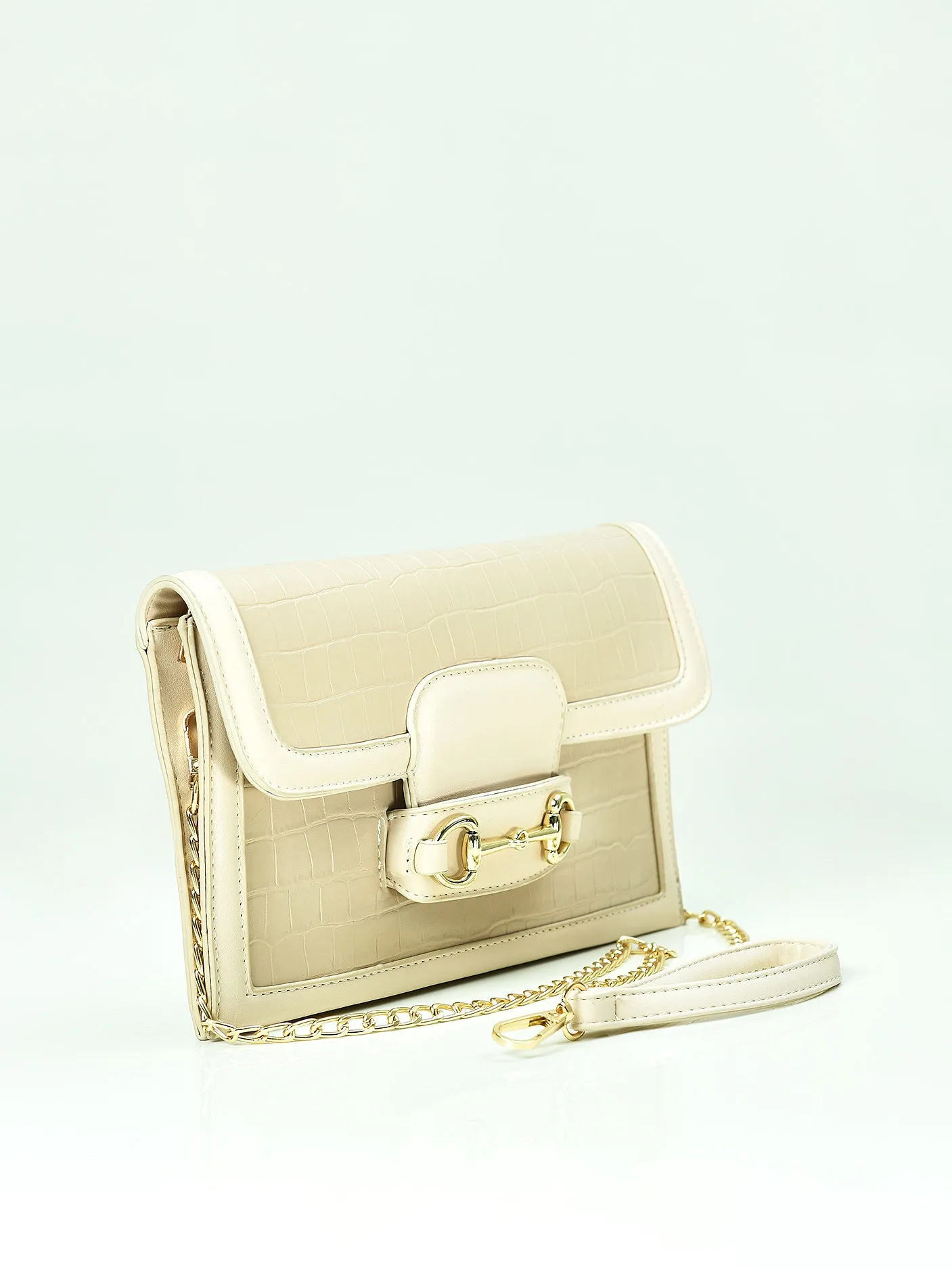 Metallic Textured Clutch