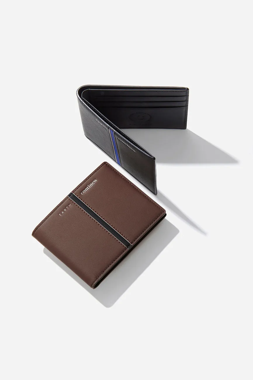 New Airman Bi-fold Wallet - Brown
