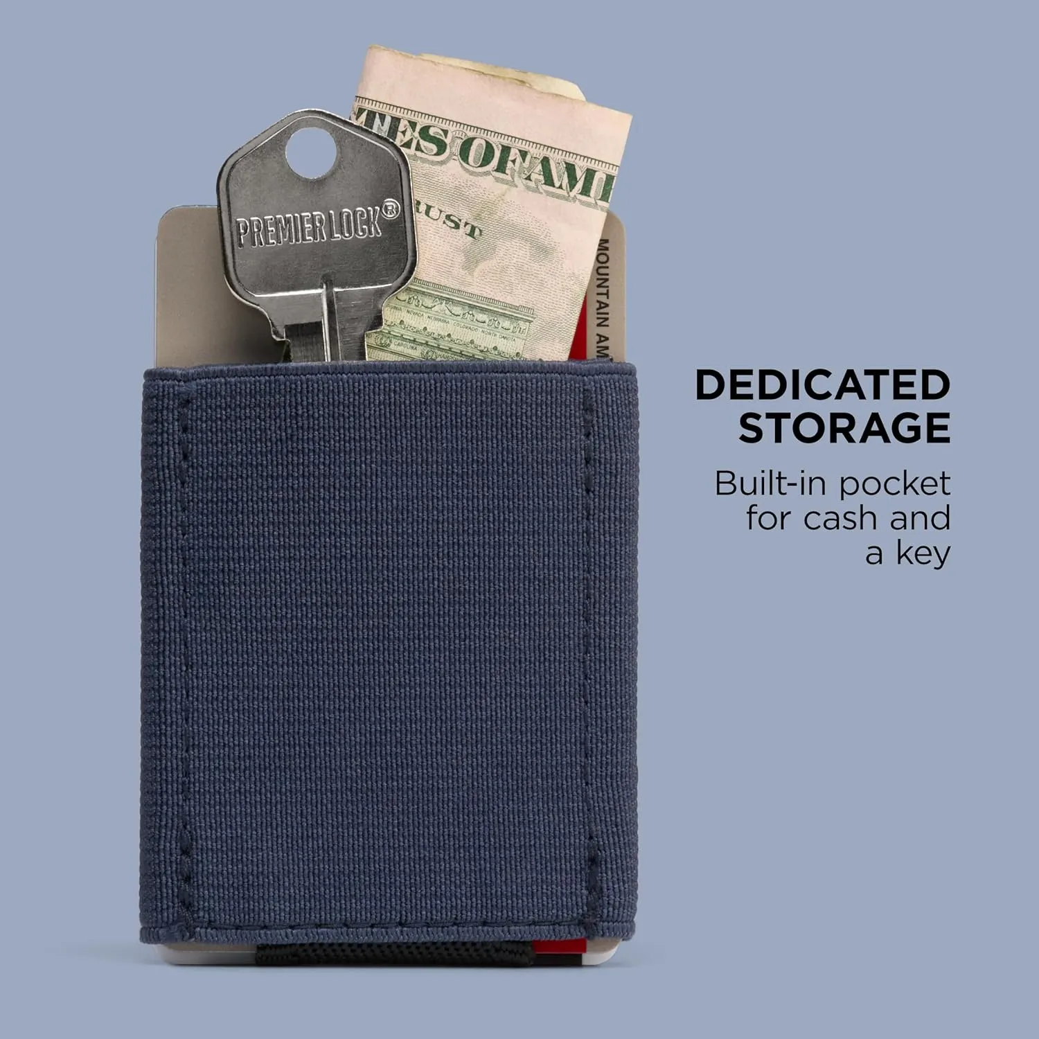 NOMATIC Wallet for Men and Women: Slim Minimalistic Wallet with Durable Materials, Easy Access Pull Tab, Cash Pocket, and Holds 4-14 Cards  Perfect for Professional or Casual Use