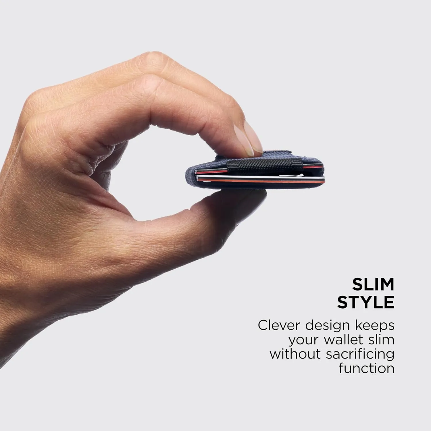 NOMATIC Wallet for Men and Women: Slim Minimalistic Wallet with Durable Materials, Easy Access Pull Tab, Cash Pocket, and Holds 4-14 Cards  Perfect for Professional or Casual Use