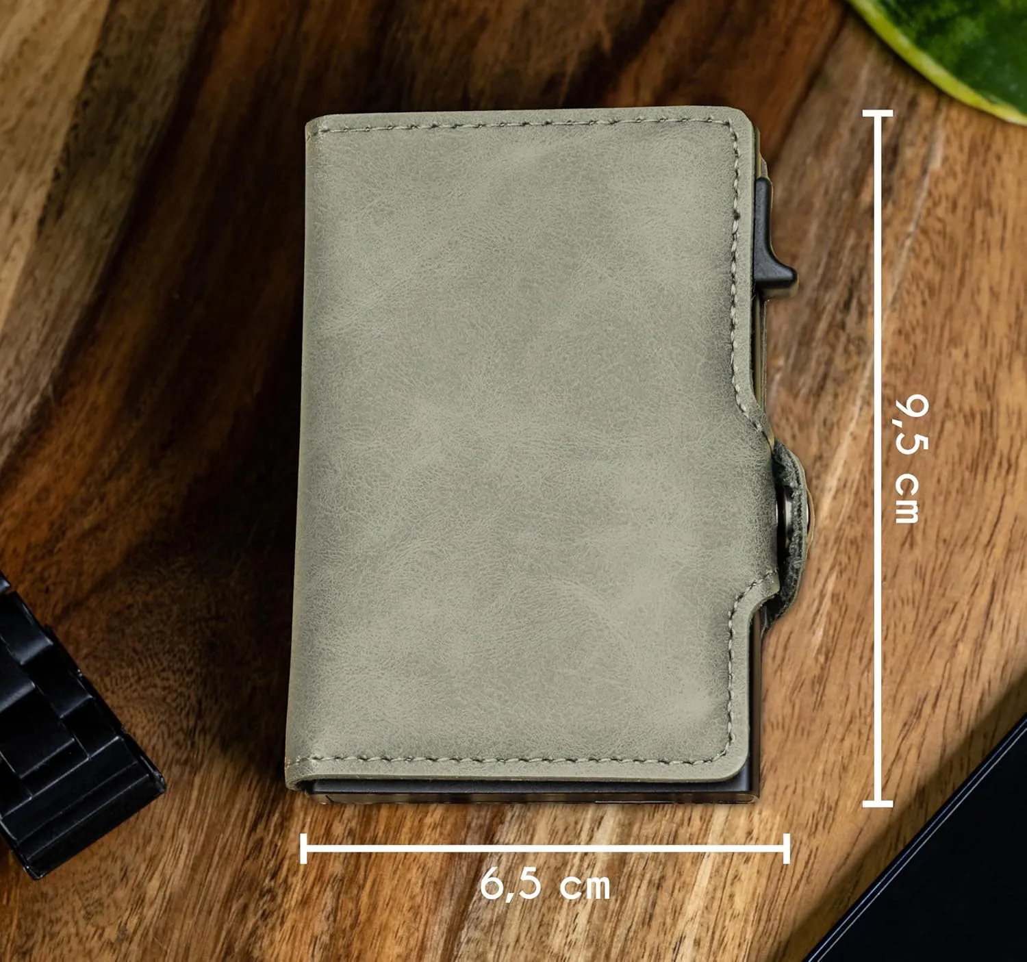 slimfin Slim Wallet with Coin Compartment - Card Holder - Men's Wallet - Wallet - Wallet - Card Holder Small/Mini with RFID Protection - Unisex
