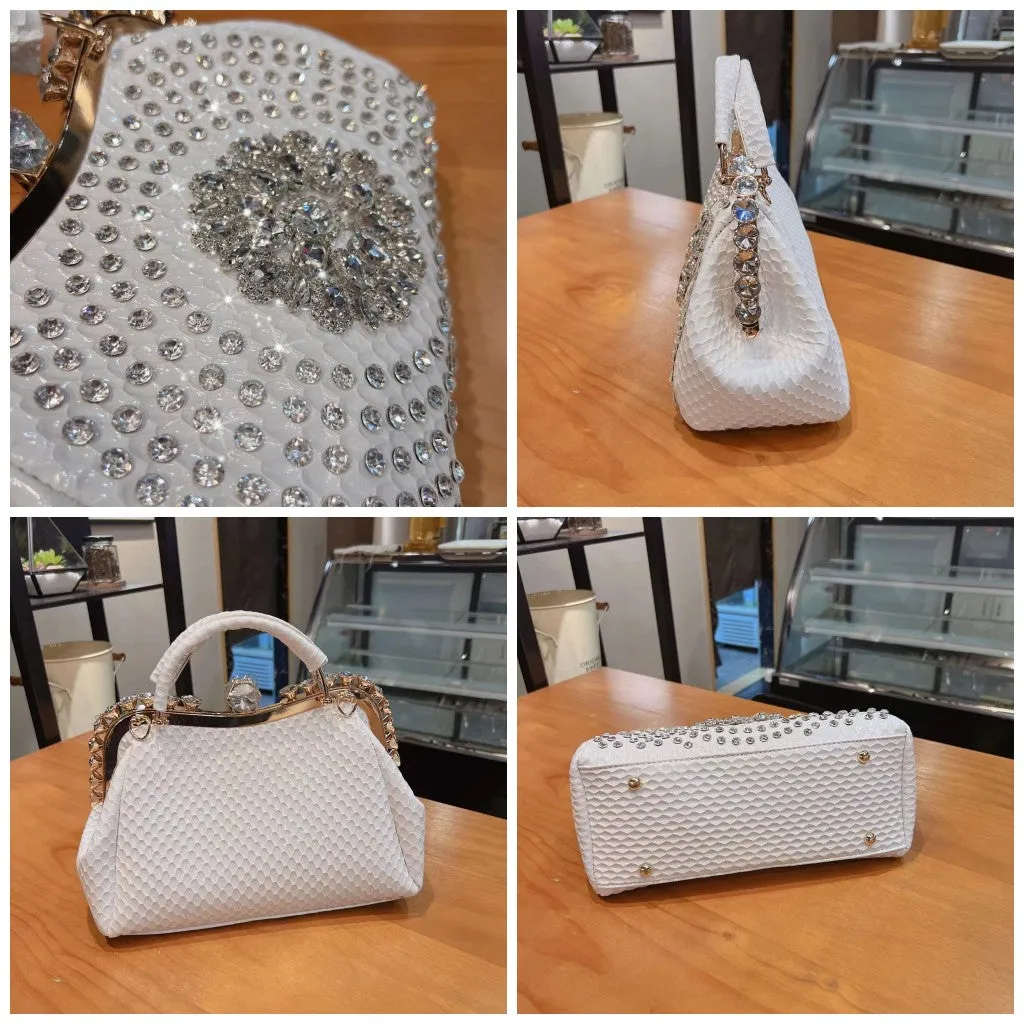 TEEK - Shine Clip Rhinestone Bag